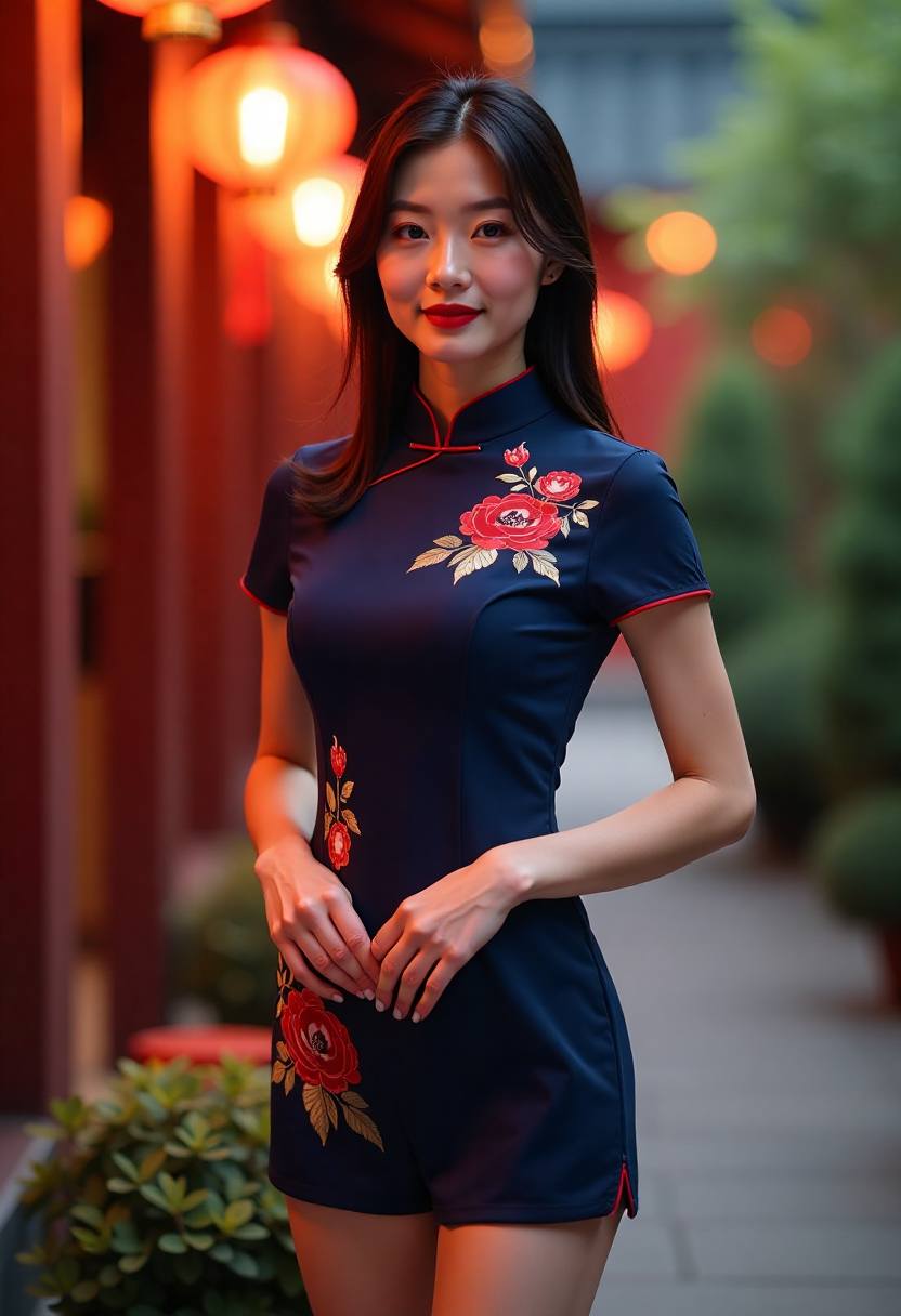 古装剧搭建的城门场景